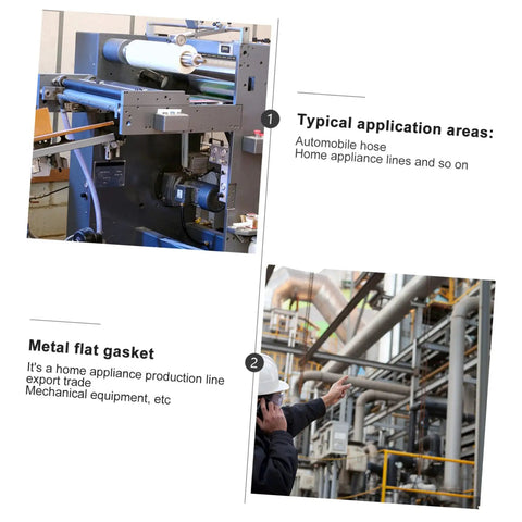 Industrial machinery in use showcasing application areas for 150 Piece 304 Stainless Steel Snap Rings Set C Clip Retaining Rings