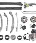BeefedUp Heavy Duty Timing Chain Kit With Water Pump For 2010 To 2020 QX56 QX80 5.6L V8 Nissan M56 Q70 NV2500 OEM Replacement