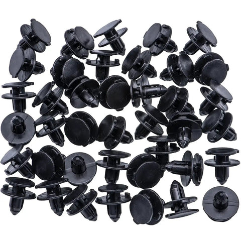 40 Piece Fender Liner Splash Shield Push Pin Clips Fit Nissan 370Z Altima Maxima Murano Sentra Q50 Q60 Q70 heavy duty black nylon clips