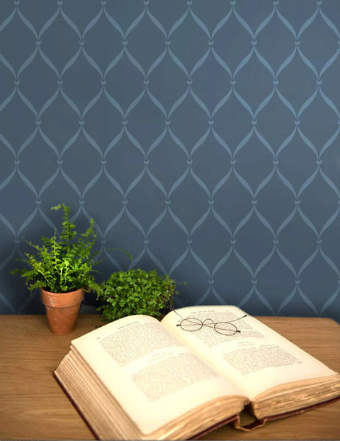 Dope Large Trellis Wall Stencil 20x24 Inch For Painting Walls Furniture Floors And Fabrics Reusable Template in geometric pattern