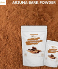 One Hundred Percent Natural Arjuna Powder For Heart Health And Skin Care Half Pound 227 Gram Jar Antioxidant Rich Terminalia Arjuna