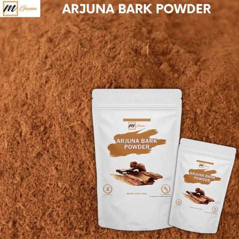 One Hundred Percent Natural Arjuna Powder For Heart Health And Skin Care Half Pound 227 Gram Jar Antioxidant Rich Terminalia Arjuna