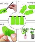 Pro Grade Ultimate Cable Management Kit 61 Piece Set With 30 Cable Labels showing green waterproof reusable tags