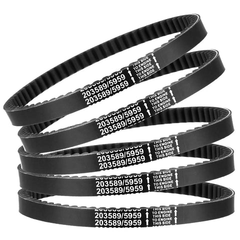 5 Pack 30 Series Go Kart Torque Converter Drive Belt Replacement For Manco 5959 And Comet 203589 KT196 OEM
