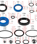 3 Ton Floor Jack Seal Replacement Kit Model 328.12291 For Sears Craftsman Hydraulic Floor Jack 26 Piece Set With Seals
