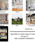 Funny Ramen Vintage Metal Sign 8x12 Inches Tin Wall Art shown in various settings like kitchen and coffee shop.