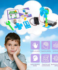 Eight Pack Electrical Fan STEM Kits For Kids Ages 8 To 12, Hands On Science And Engineering Toys with child and kit components