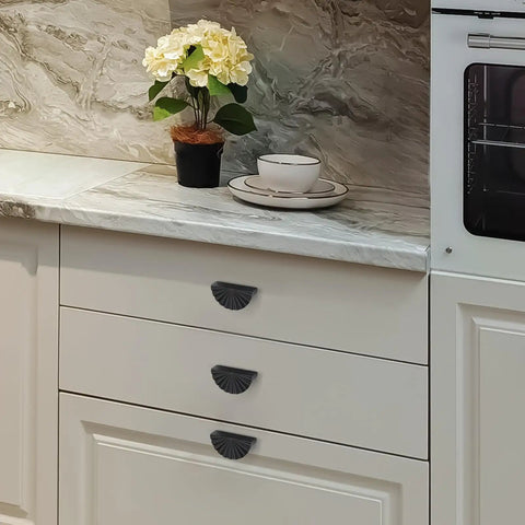 Matte Black Cabinet Pulls 3 Inch Center To Center 2 Pack For Kitchen Cabinets Vanities Dressers Nightstands Slick Hardware