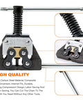 Roller Chain Detacher Tool For 420 428 520 525 530 630 Chains Heavy Duty Dismantling Tool, close-up of alloy steel construction.