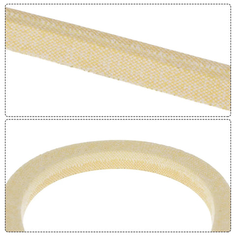Industrial Sewing Machine Belt 41 Inch Outer Girth V Belt, Rubber Triangle Cross Section, 10mm Top Width, 6mm Thick, close-up detail