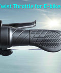 3 Pin Female Ebike Half Twist Throttle For Bafang BBS01B BBS02B BBSHD Mid Motors Waterproof Speed Handlebar