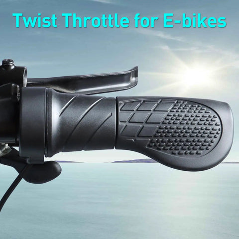 3 Pin Female Ebike Half Twist Throttle For Bafang BBS01B BBS02B BBSHD Mid Motors Waterproof Speed Handlebar