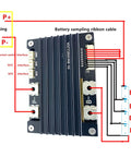 Pro Level 4S Ternary Lithium Battery BMS Protection Board Built Tough With 120a Surge Breaker, showing interfaces and connections.