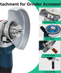 Grinder Lock Adapter For 5/8-11 Thread Fits XLOCK Angle Grinders With Cutting Blades And Diamond Core Drill Bits shown in use