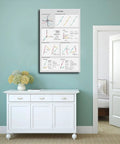 City Map And Scenic Landscape Canvas Wall Art Print For Living Room Bathroom Kitchen Boho Inspired Dope Vibe Framed Decor Abstract Inspirational Home Office Artwork