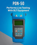 FTTH Prep Kit With PON Power Meter, Fiber Cleaver, VFL And More For Live OLT Testing, Essential Fiber Optic Tools Set For PON Networks