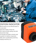 Lightweight Digital Bore Position Indicator With Clear Readout Mechanical Counter for compact lathe machines in workshop setting