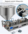 Crush Your Packing Goals With This Smooth Semi Automatic Pneumatic Bottle Filler Machine, Delivering Dead On Accuracy Through Foot Pedal Switches.