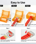 Two Pack Underground Ready Waterproof Gel Boxes with PCT 413 installation steps