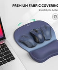 Gel Wrist Rest Mouse Pad With Ergonomic Support For Office And Gaming Non Slip Smooth Surface Cozy Gel Cushion