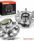Two Rear Wheel Bearing And Hub Assembly With 5 Lug For Honda CR V 2017 2018 2019 2020 2021 2022 FWD Only Premium Replacement Kit