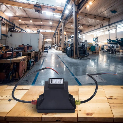 12V AC To AC LED Transformer For Outdoor Landscape Lighting And Pumps, IP67 Weatherproof Isolation Power Supply on table