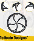 20 Inch Aluminum One Piece Bike Wheel With 5 Spoke Rim For Mountain Folding Kids And BMX Bikes Disc Brake And Freewheel Hub Compatible
