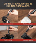 95 In 1 Precision Electric Screwdriver Kit With 86 Magnetic Bits And Visual Screen used for appliances and electronics