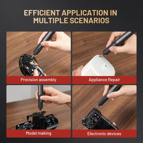 95 In 1 Precision Electric Screwdriver Kit With 86 Magnetic Bits And Visual Screen used for appliances and electronics