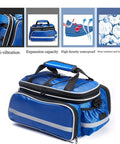 Waterproof Nurse Tote Bag And Travel First Aid Kit Rugged Multifunction Medical Organizer for camping gear, emergency supplies