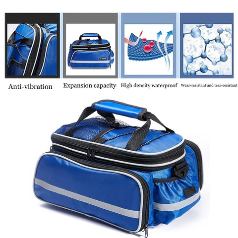 Waterproof Nurse Tote Bag And Travel First Aid Kit Rugged Multifunction Medical Organizer for camping gear, emergency supplies