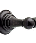 Close-up of Providence Spring Toilet Paper Holder Wall Mounted With SpotShield Venetian Bronze Finish showing detailing.