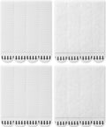 X Large Heavy Duty Picture Hanging Strips Damage Free Adhesive Wall Mounts That Actually Hold Your Stuff Tight Skip The Drill No Nails Necessary For Frames Posters And Photos White Pack display of adhesive strips.