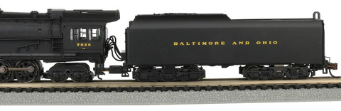 EM1 2 8 8 4 DCC Sound Value Equipped Steam Locomotive In N Scale With Die Cast Boiler BO 7628 side view on track