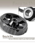 Seat Knob Screw Replacement For Tutti Tutto Soleil01 Ebike, black, close-up view showing threaded screw, OEM-grade durability