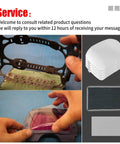 Outside Replacement Lenses For 9100XX And 9100XXVI Helmet Hood Kit with clear lenses, sweatband, and frame in hands