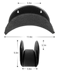 Heavy Duty Wall Mount Garden Hose Holder With High Carbon Steel Construction Outdoor No Fuss Hose Hanger Rack dimensions