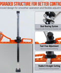 Pro Grade Drywall Cutter With Dual Bearing System Foldable Frame For Five Eighths To Twenty Four Inch Sheets adjustable orange drywall cutter on sheetrock