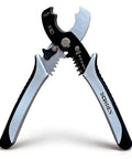 Pro Grade All In One Wire Cutters And Stripper For Pros 8 Inch Heavy Duty Cable Cutters With Spring Loaded Handles