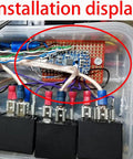 Mini Solderable Breadboard With Gold Plated Finish Proto Board For Arduino And DIY Electronics installed in circuit