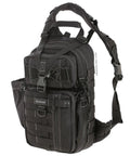 Hardcore Single Shoulder Tactical Sling Bag For Rapid Weapon Shouldering, Built Tough With Ripstop Nylon, spacious black design