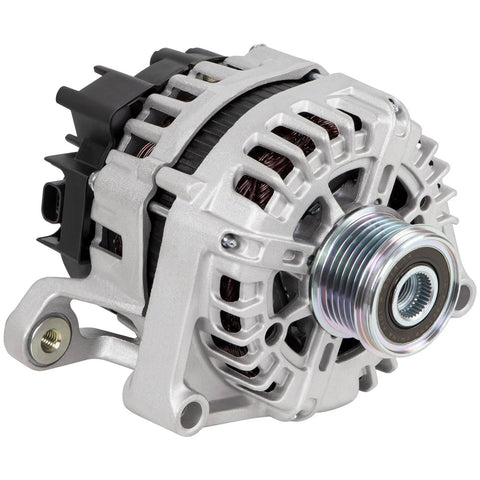 12V 130 Amp Car Alternator For Cruze Eco LT LTZ 2012 2013 2014 2015 2016 1.4L CW Rotation With 5 Groove Clutch Pulley