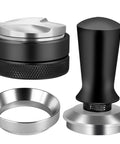 54mm Espresso Accessories Kit With Distribution Tool And Spring Loaded Calibrated Tamper Dosing Funnel And Barista Grade Coffee