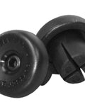 BMX Bar Ends Black Durable Aluminum End Caps For Handlebar Anti Slip Grip Easy Install Heavy Duty To Stand Up To Street And Park Tricks Sleek Finish For Pro Look