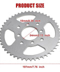 Heavy Duty 48T 8-Hole Sprocket For 40 41 420 Chain Fits Predator 212cc 196cc Go Kart Mini Bike Drift Trike Dune Buggy Parts