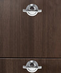 Keyless Cabinet Locks With Anti Theft Cam Latch Zinc Alloy Metal Drawer Lock Set on wooden cabinet
