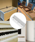 Tough As Nails 304 Stainless Steel Piano Hinge 24 Inch Continuous Hinge on box lid and cabinets for secure closure.