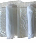 Oversized Two Point Nine Eight Inch Tree Spikes And Cone Shaped Metal Studs Silver Aluminum Alloy Heavy Duty Garden Pest Guard Ten Pack shown in protective bubble wrap packaging.