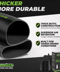 True 4.0 Inch Fat Bike Inner Tube For 20x4 Fat Tires And 20x4.5 Wide Ebikes Durable Butyl Rubber With 32mm Schrader Valve 2 Pack