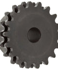 Double Type B Roller Chain Sprocket For 35-2 3/8 Inch Pitch Drives, Reboreable Hub, 42 Teeth, 0.75 Inch Bore, front view